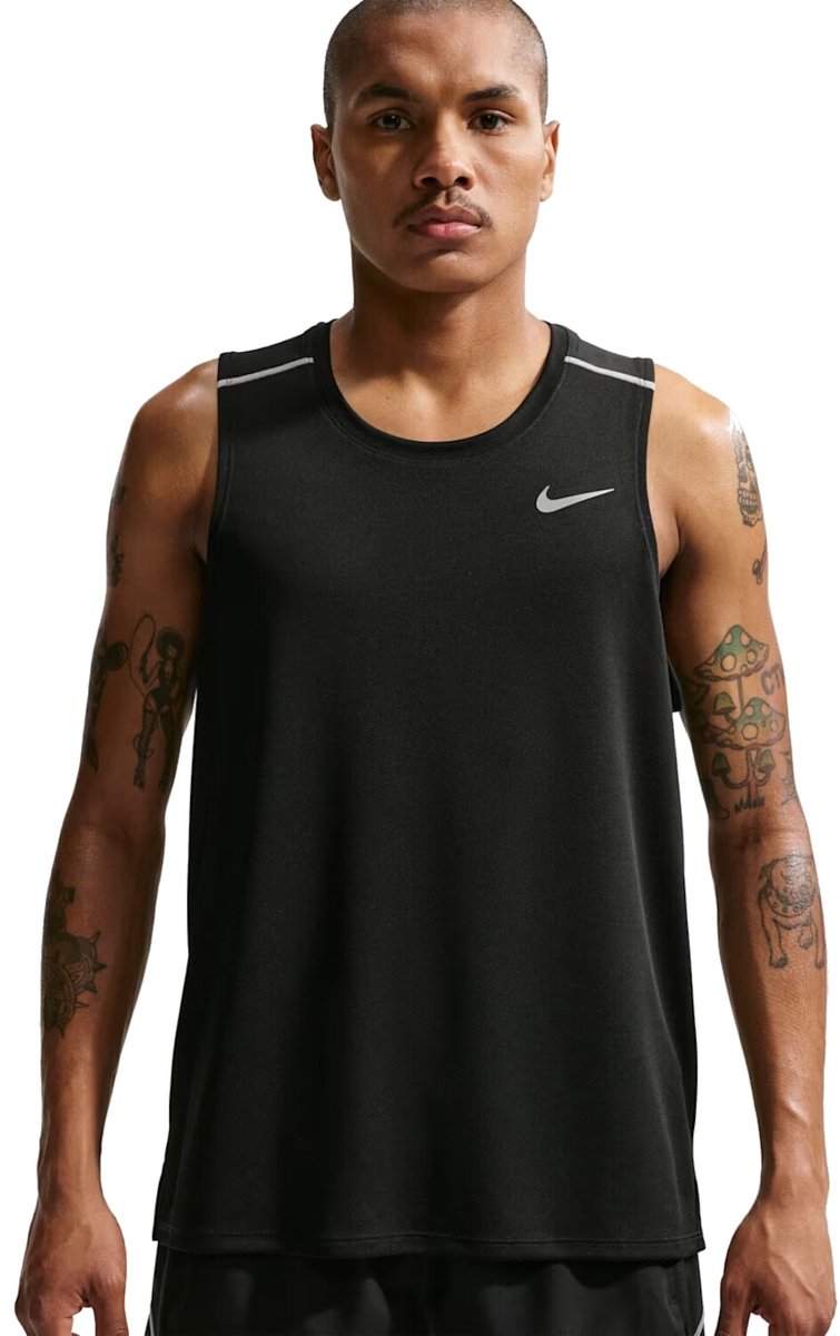 Nike Miler Dri-fit Heren Training T-shirt If2018-010 Kleur -multicolour Multicolor
