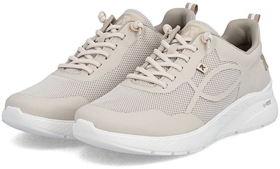 Baskets Rieker beiges pour femmes