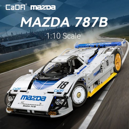 CadaBricks C63007W Mazda 787B Supercar bouwset | City fast