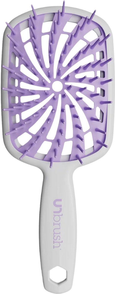 UNbrush Detangling Hair Brush Plus White Sugar Plum