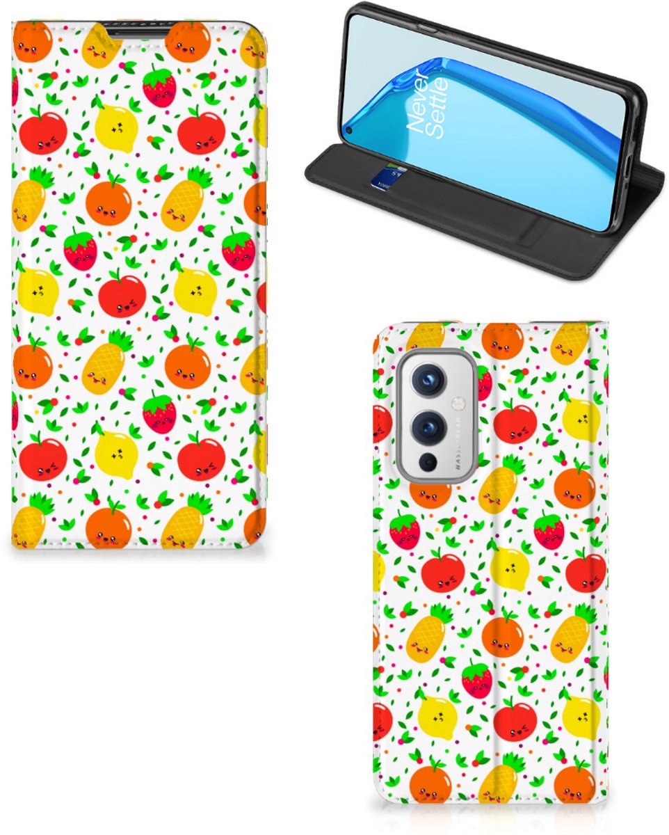 OnePlus 9 Flip Style Cover Fruits