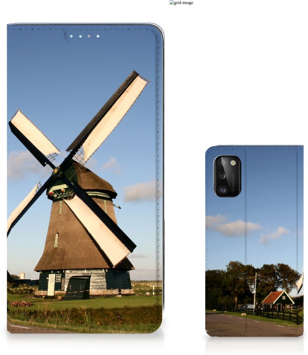 Book Case voor Samsung Galaxy A41 Book Cover Molen