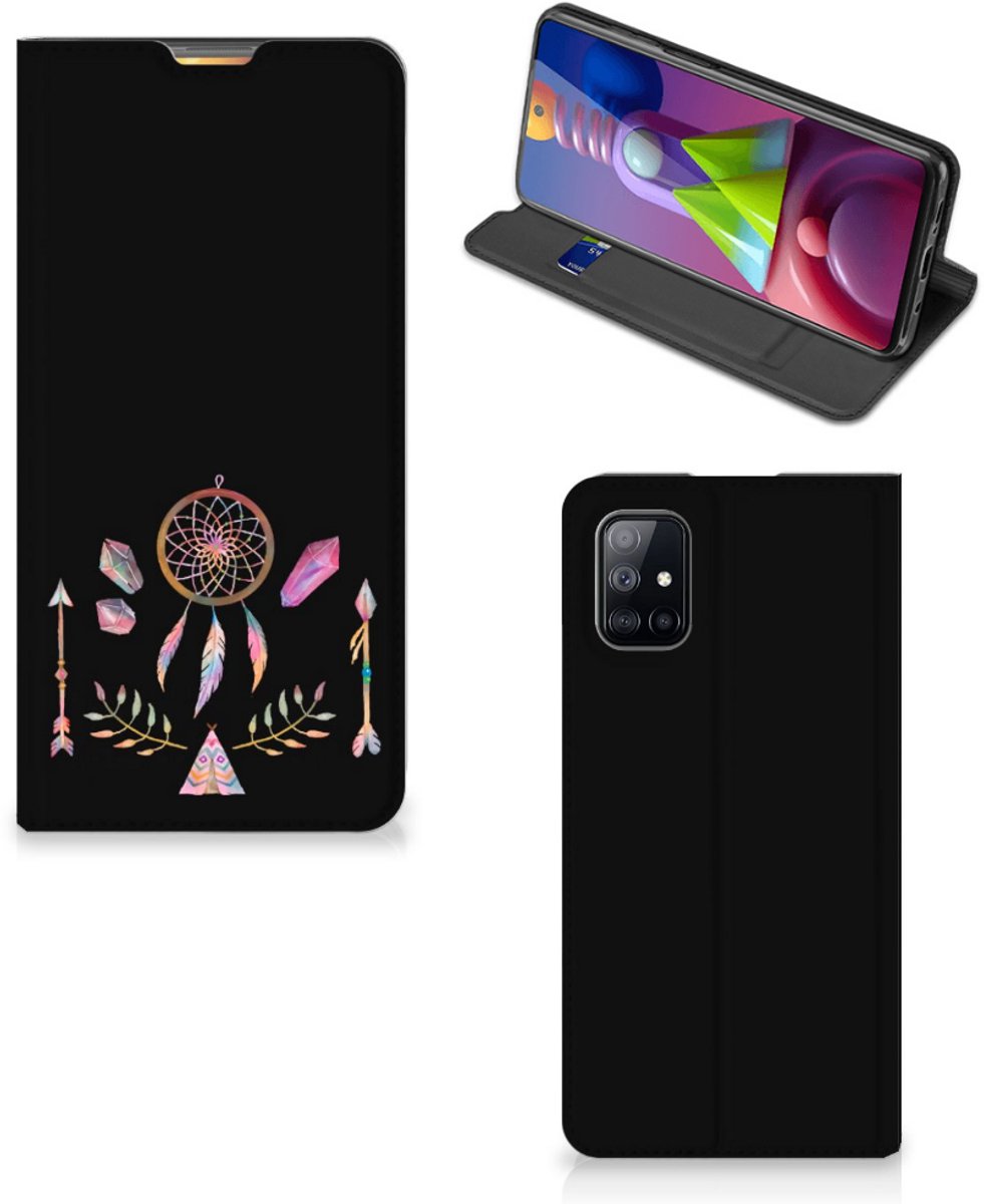 Samsung Galaxy M51 Magnet Case Boho Dreamcatcher