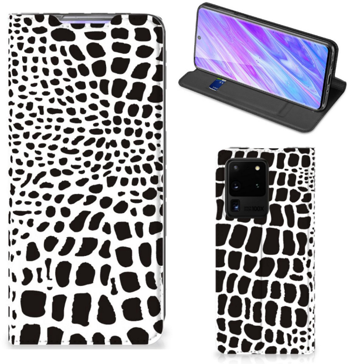 Samsung Galaxy S20 Ultra Hoesje maken Slangenprint