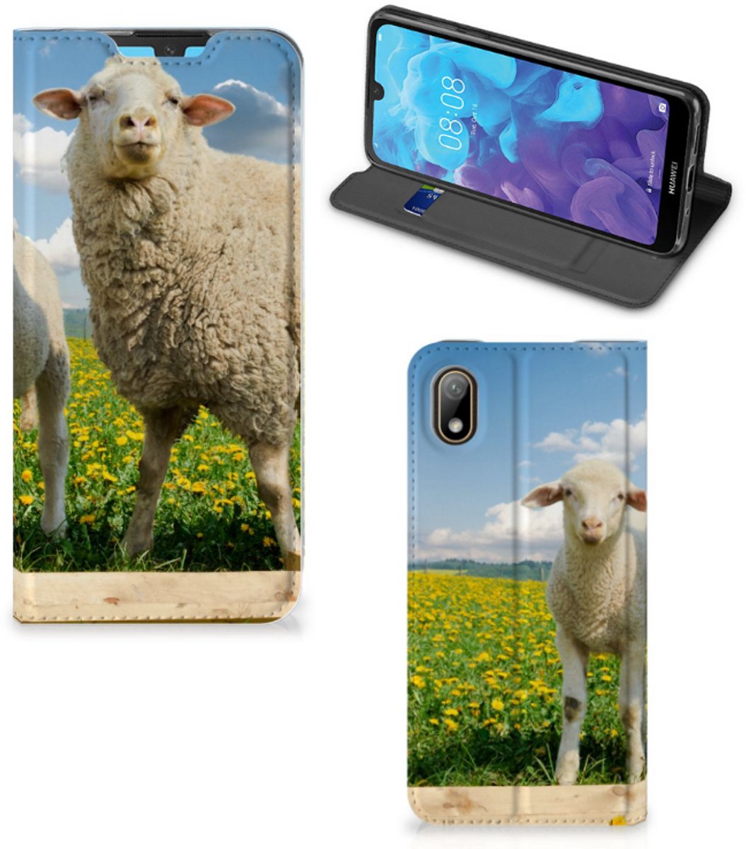 Huawei Y5 (2019) Hoesje maken Schaap en Lammetje