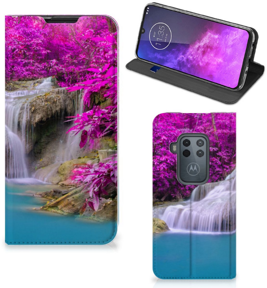 Motorola One Zoom Book Cover Waterval