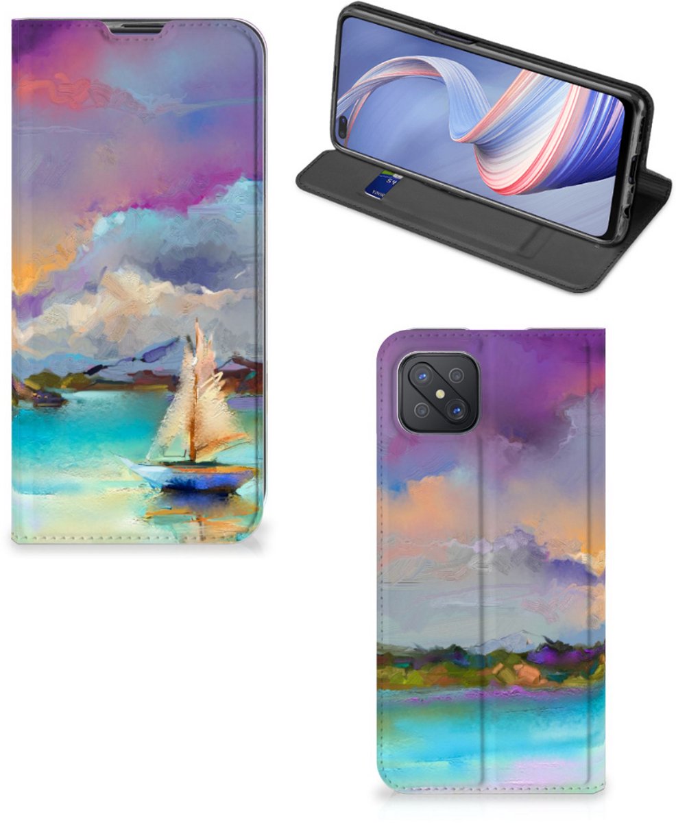 Bookcase OPPO Reno4 Z 5G Boat