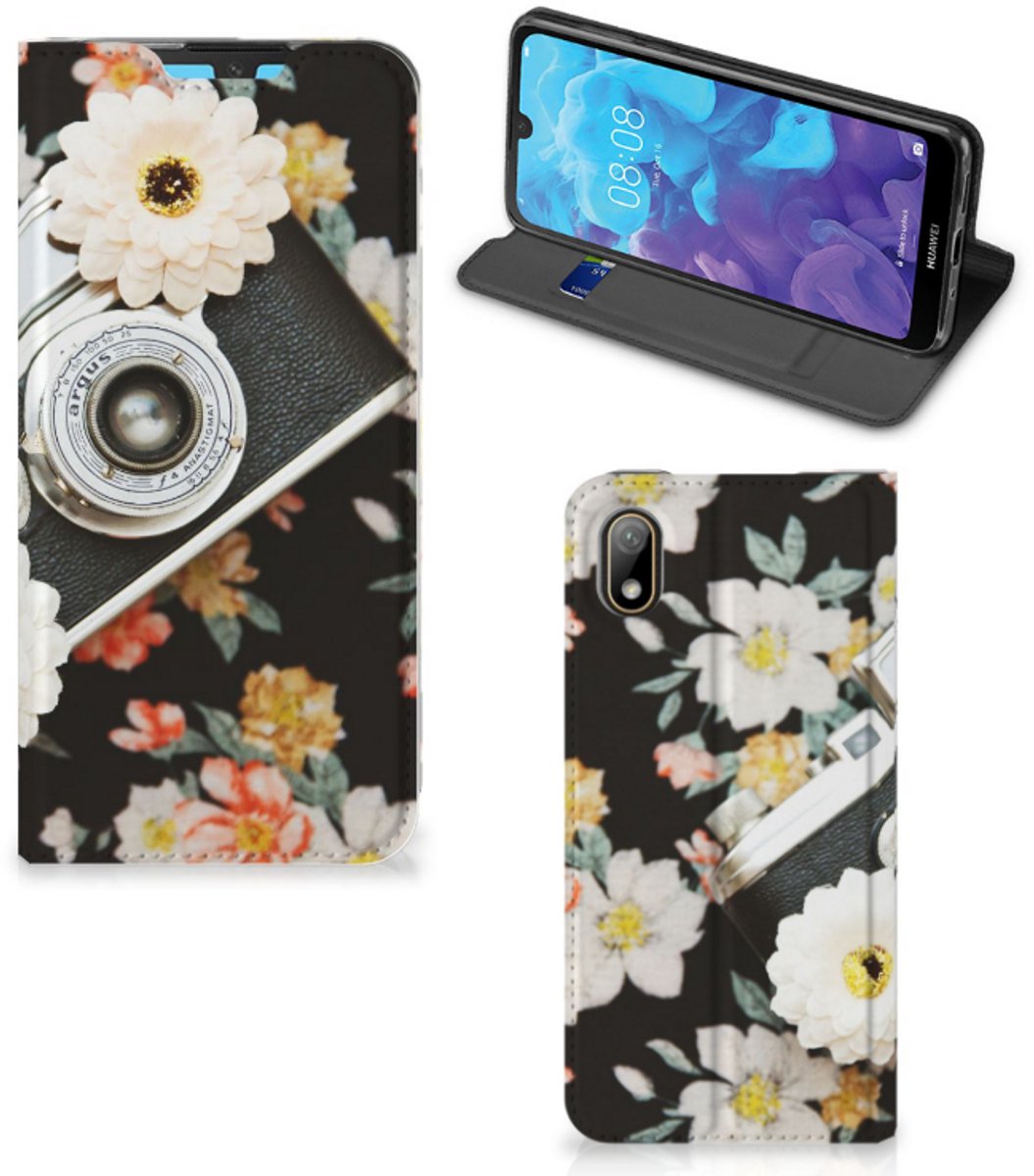 Huawei Y5 (2019) Stand Case Vintage Camera