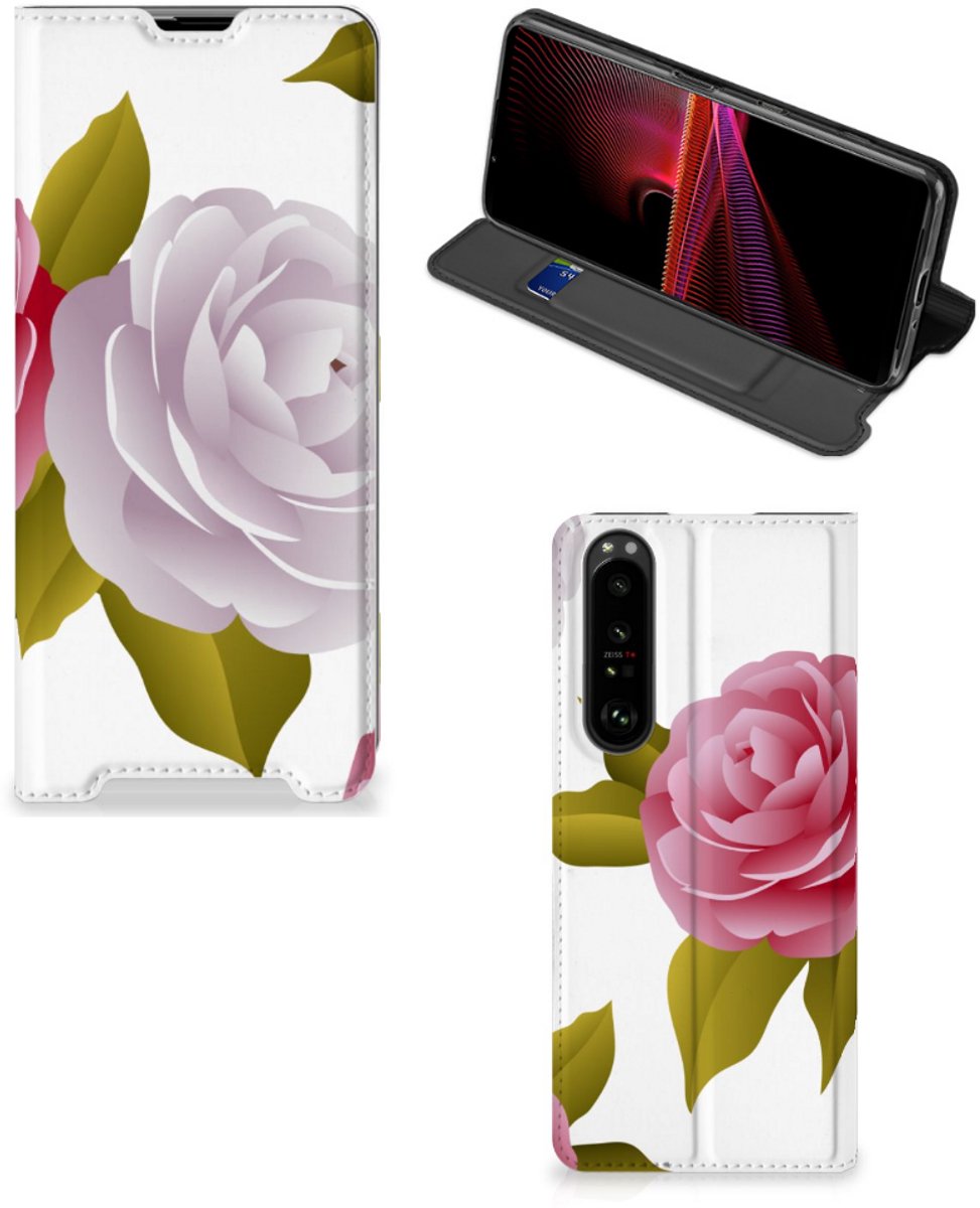 Sony Xperia 1 III Smart Cover Roses
