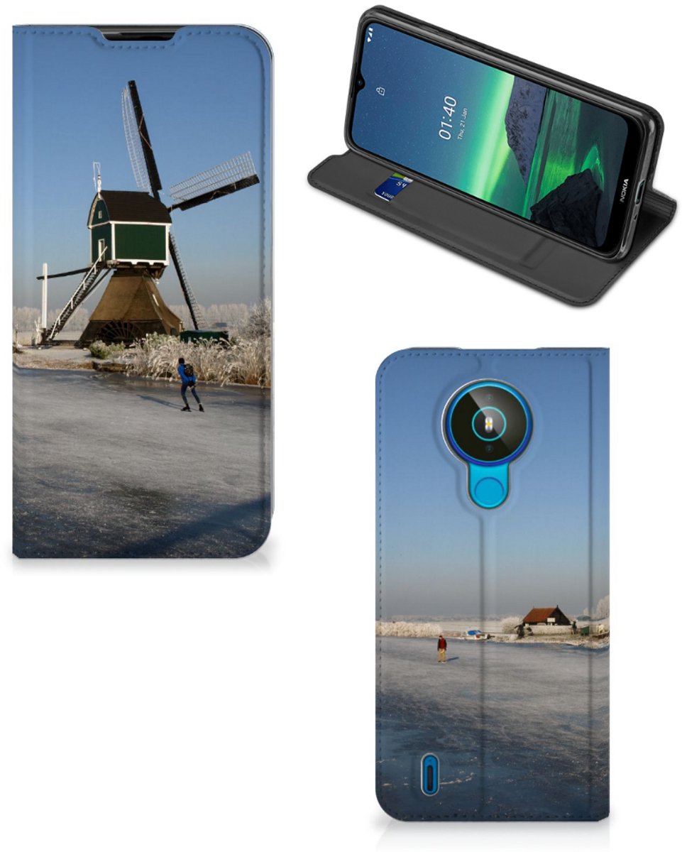Nokia 1.4 Book Cover Schaatsers