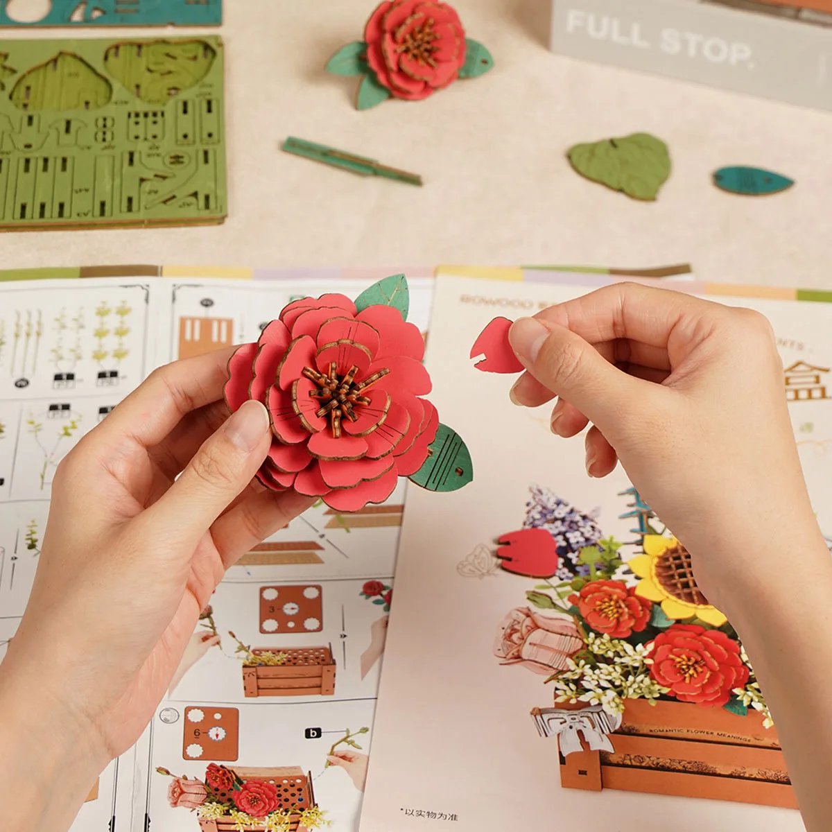 Wood Art - Wooden Bloom Box — cadeau in Hobby - foto 5