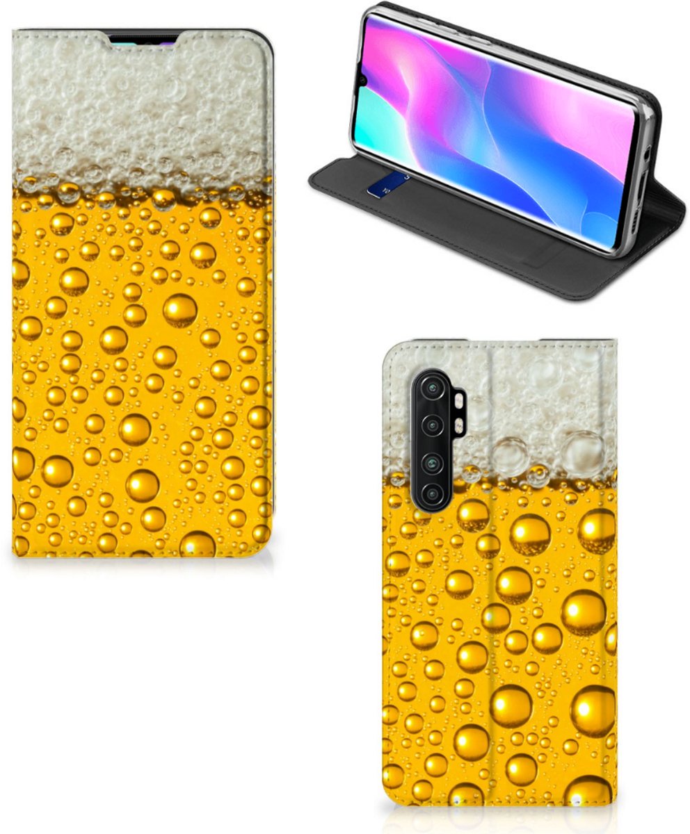 Standcase Hoesje voor Xiaomi Mi Note 10 Lite Flip Style Cover Bier