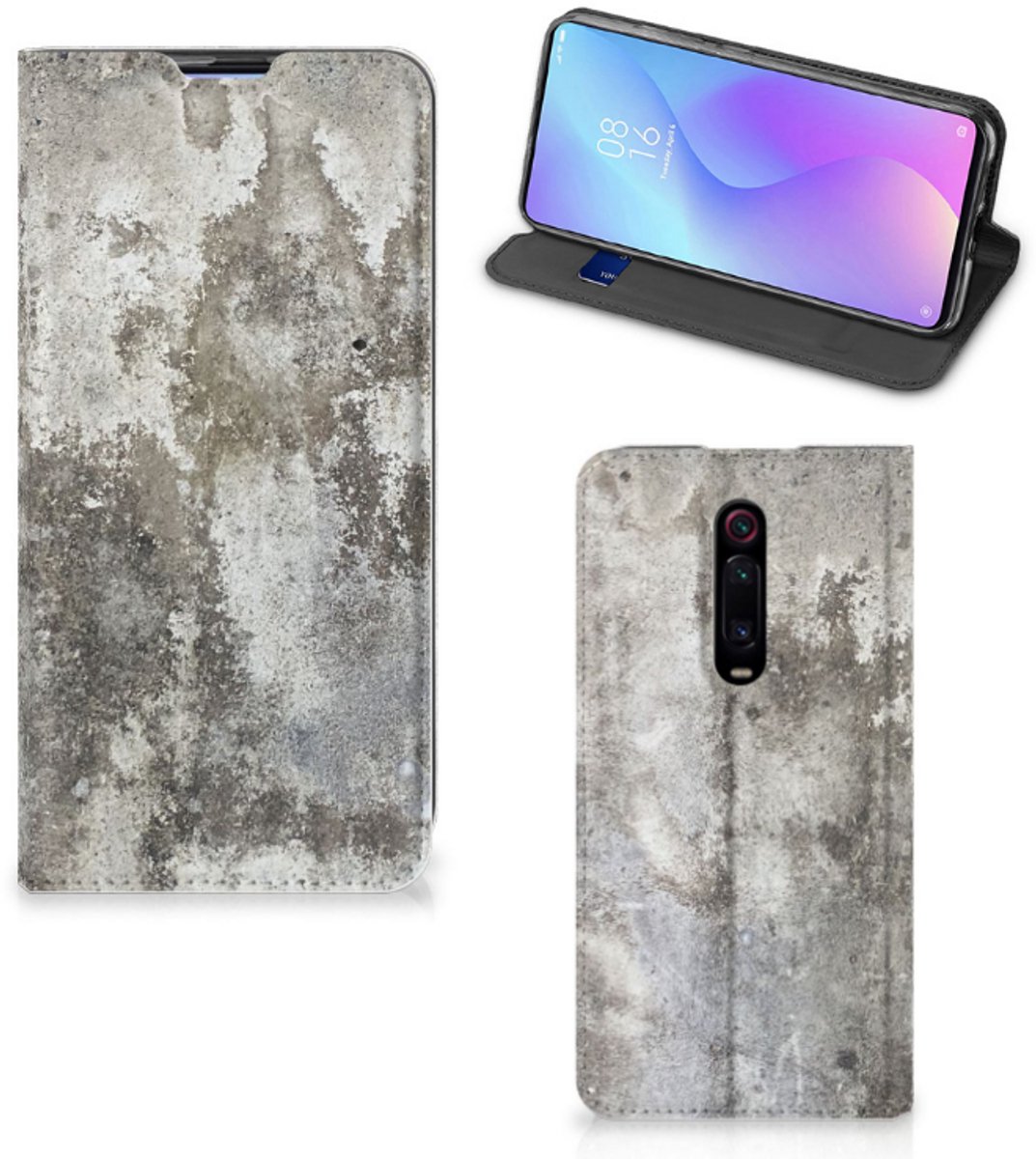 Xiaomi Redmi K20 Pro Standcase Beton Print