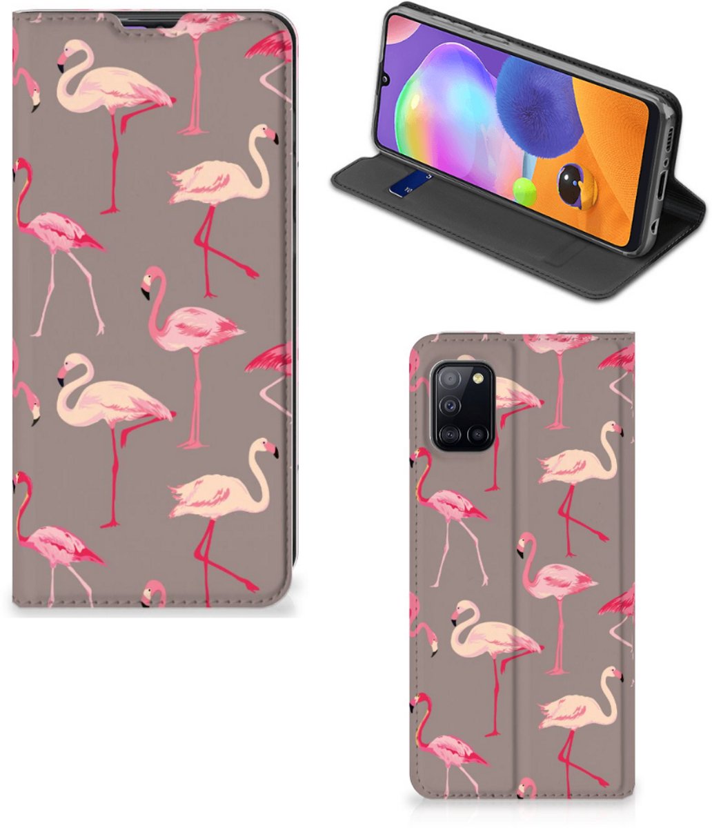 Samsung Galaxy A31 Hoesje maken Flamingo