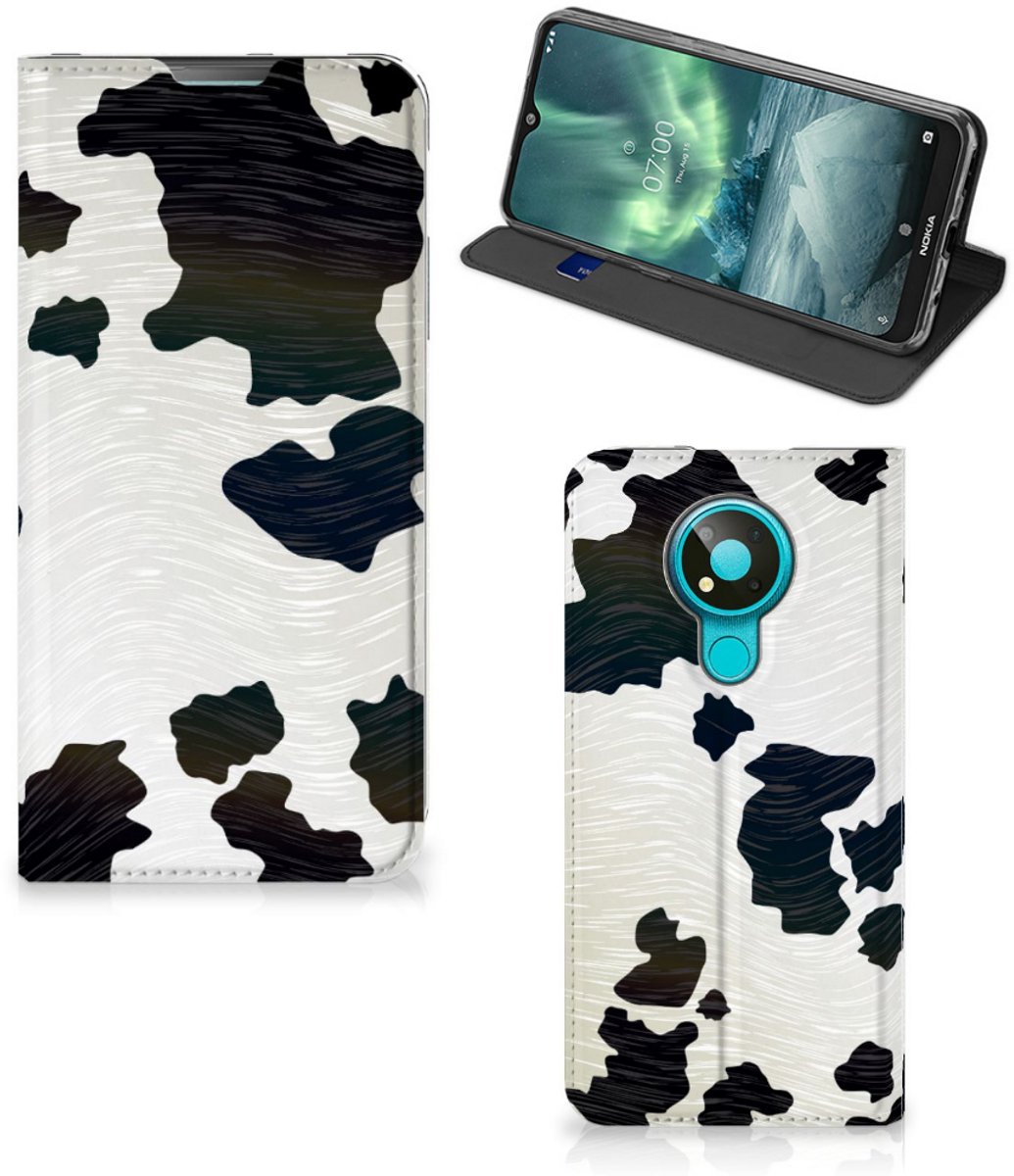 Standcase Hoesje voor Nokia 3.4 Hoesje maken Koeienvlekken