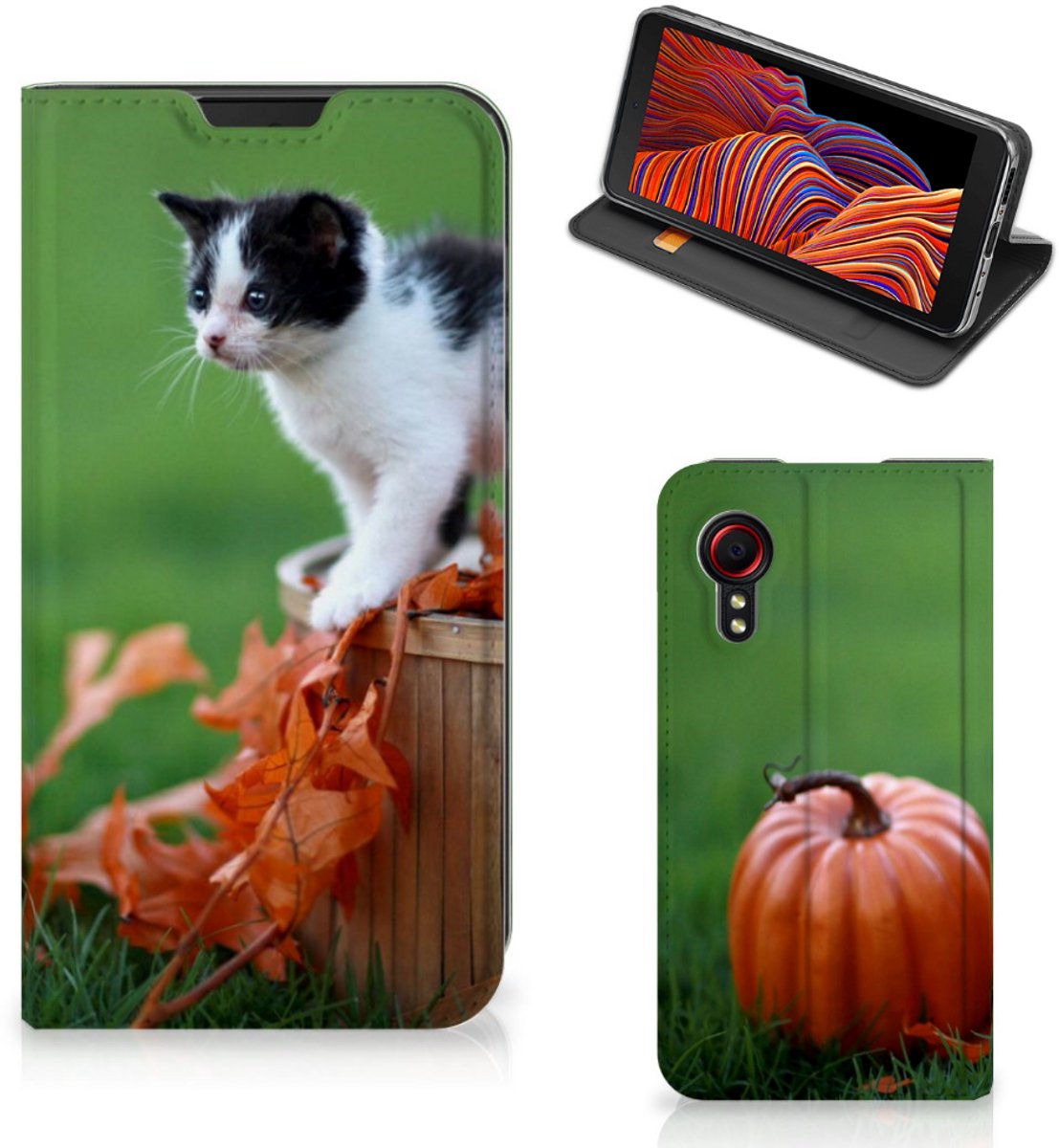 Samsung Galaxy Xcover 5 Hoesje maken Kitten