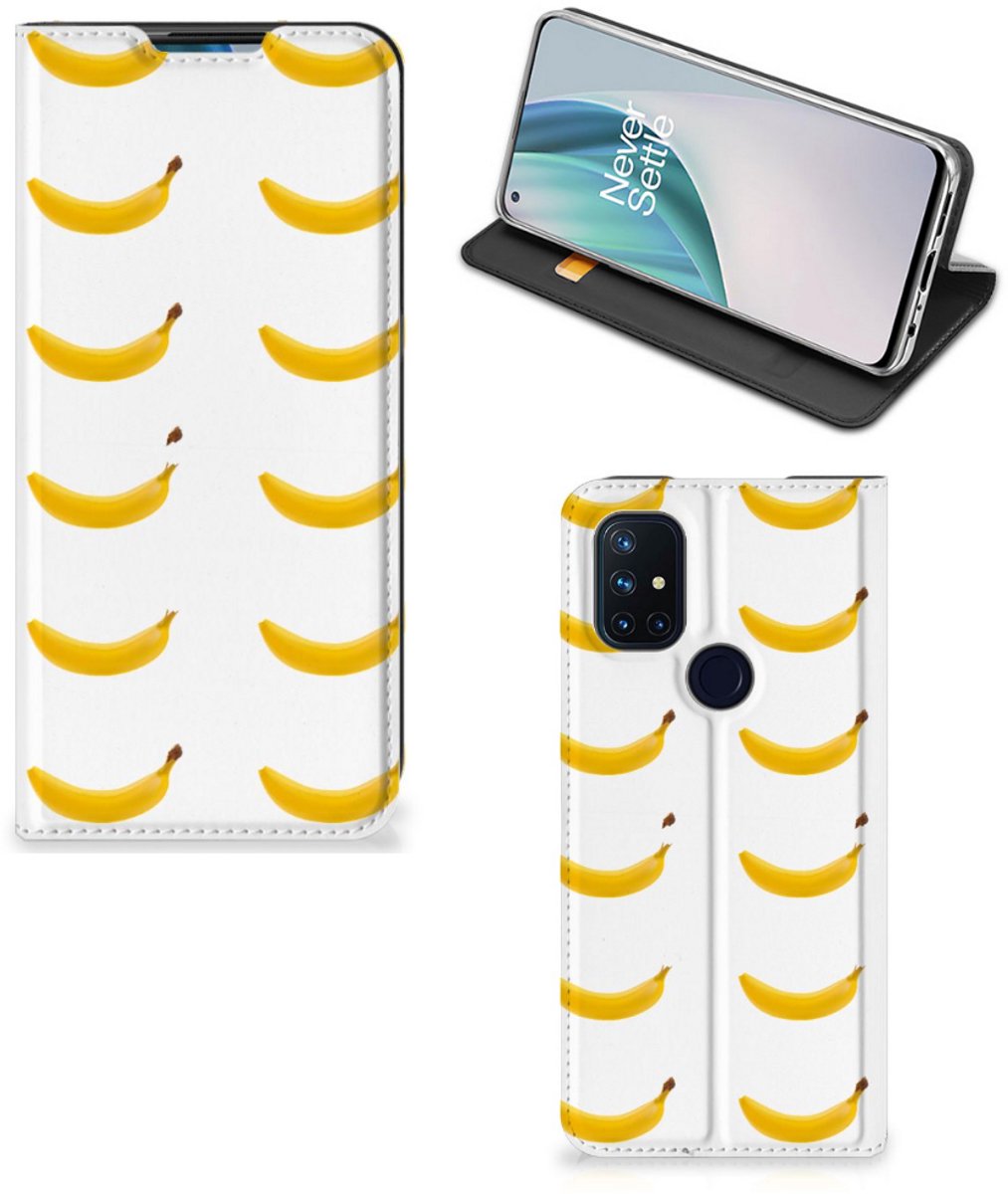OnePlus Nord N10 5G Flip Style Cover Banana