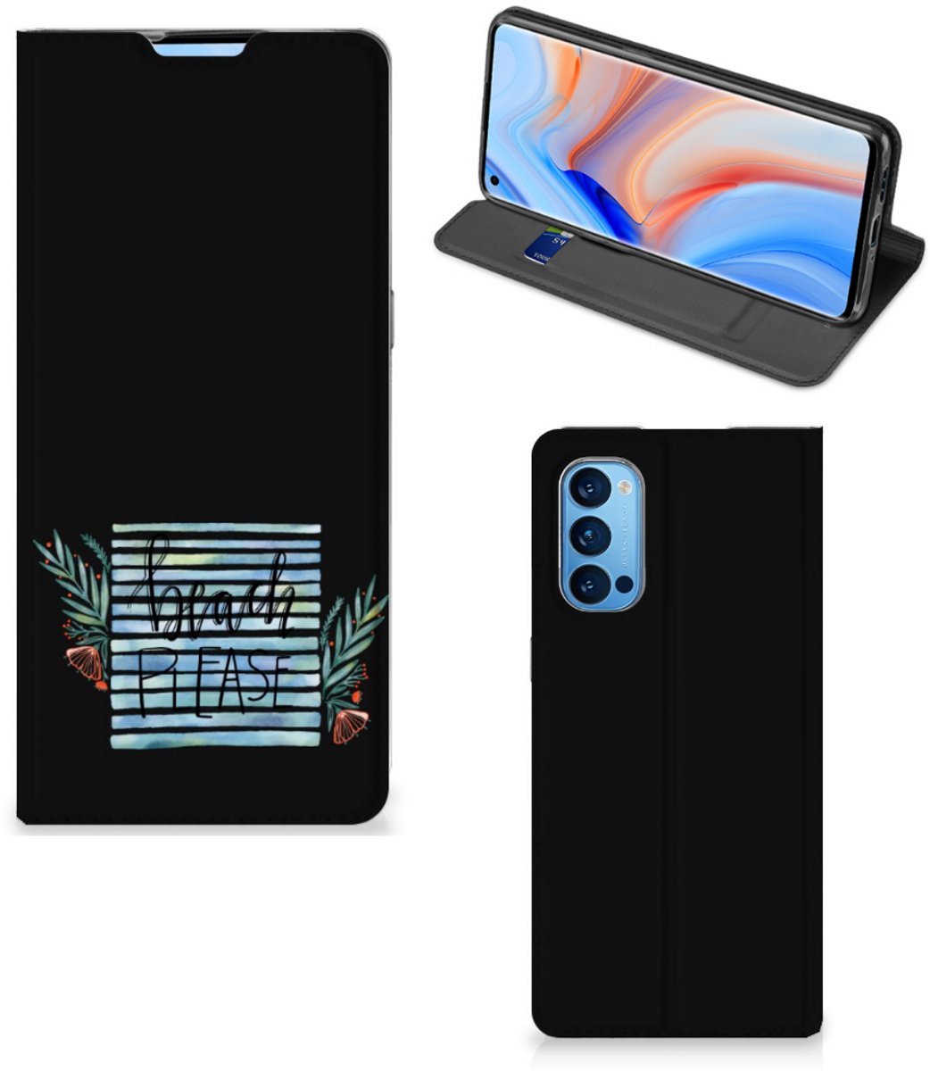 OPPO Reno4 Pro 5G Magnet Case Boho Beach