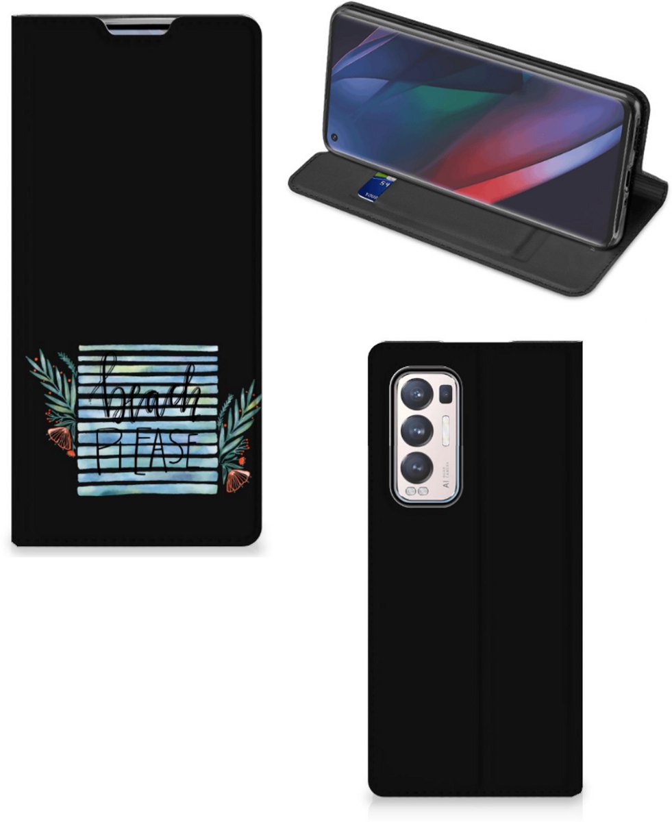 OPPO Find X3 Neo Magnet Case Boho Beach