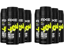Axe Deo Spray You 8 x 150 ml Voordeelverpakking