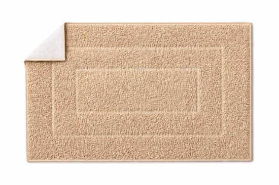 Olivivo - Badmat - Beige - 50x80cm - Wasbaar - Antislip - Douche Mat - WC Mat - Badkamer Mat - Badmat Antislip - Badkamer Accessoires - Douchemat - Badmatten
