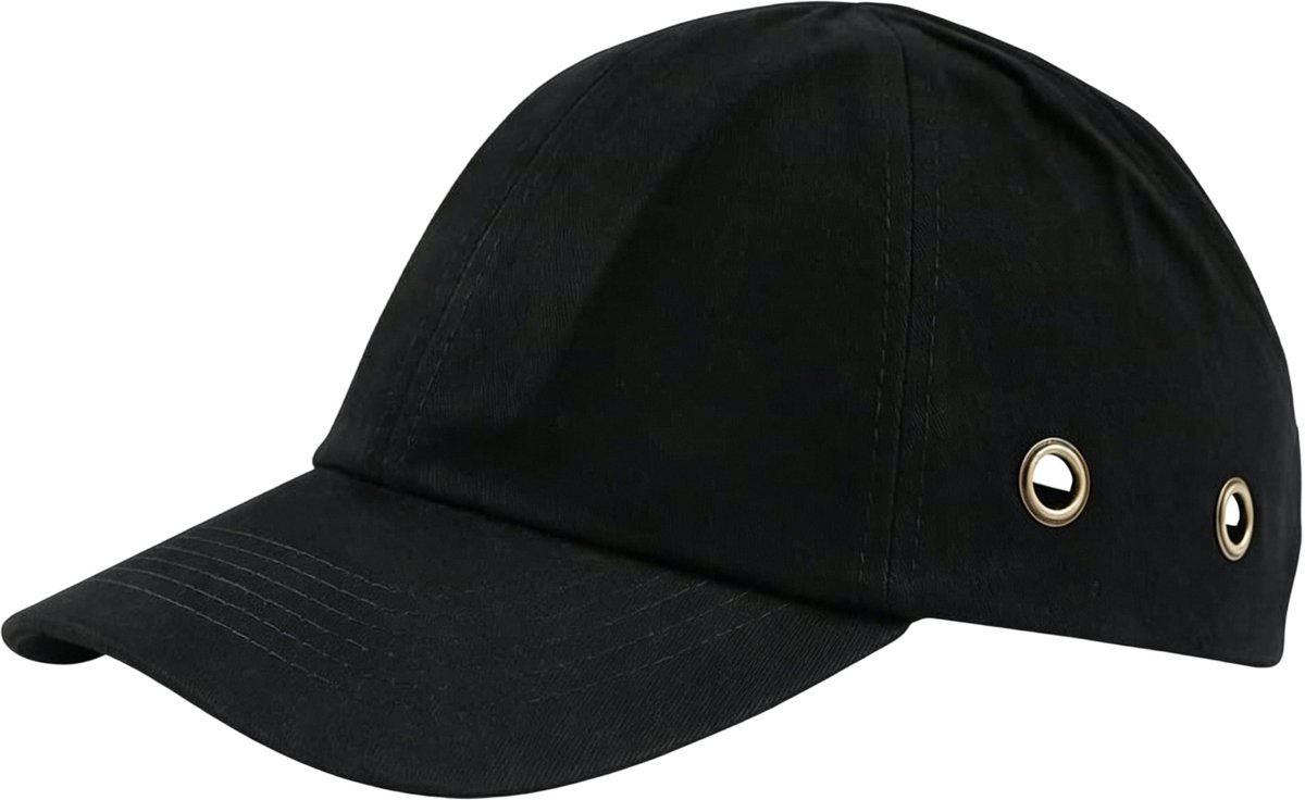 carmdering - Veiligheidshelm - Fietshelm - Open Gezicht Helm - ABS + schuim, verstelbaar 54-59 cm - Beschermt tegen lichte stoten, zachte vulling - Ventilatie, 100% katoen - Stijlvol, lichtgewicht - Zwart