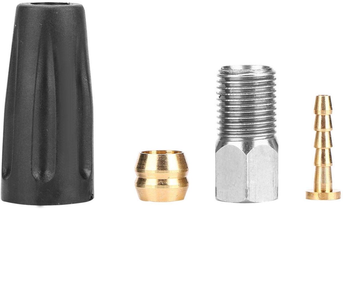 Dailygoods- Remkabel Set Hoogwaardige Kwaliteit - Remkabels - Remleiding Felsset - Geschikt voor Shimano M355/M395/M445/M446/M447 - Duurzaam - Eenvoudig te Installeren