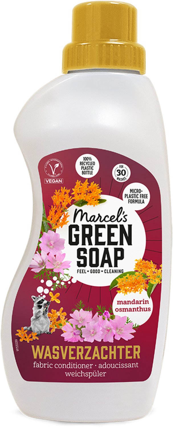 Marcel's Green Soap Wasverzachter Mandarijn & Osmanthus (750 ml)