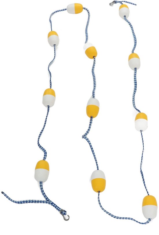 Allecto - Float Lane Line - Magnetisch Zwembadlijnverdelertouw - Veiligheid - 5m 7cm - PVC Vlotter - Voor Binnenzwembad - Geschikt voor Zwemactivit... van Merkloos — afbeelding 5