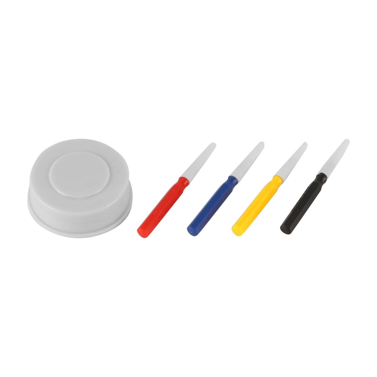 Dailygoods- Horlogereparatieset met 4 Oliepennen - Oliebeker - Duurzaam - Klein Formaat - Gemakkelijk Mee Te Nemen - Voor Thuisgebruik - Horloge Gereedschap