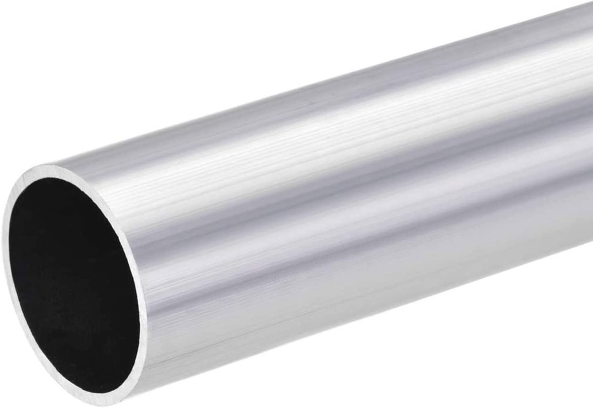 Dailygoods- Aluminium Buis 6063 - Ronde Buis 30mm OD - Naadloze Buis 27mm ID - Lengte 300mm - Hoogwaardige Sterkte - Corrosiebestendig - Metalen Buis