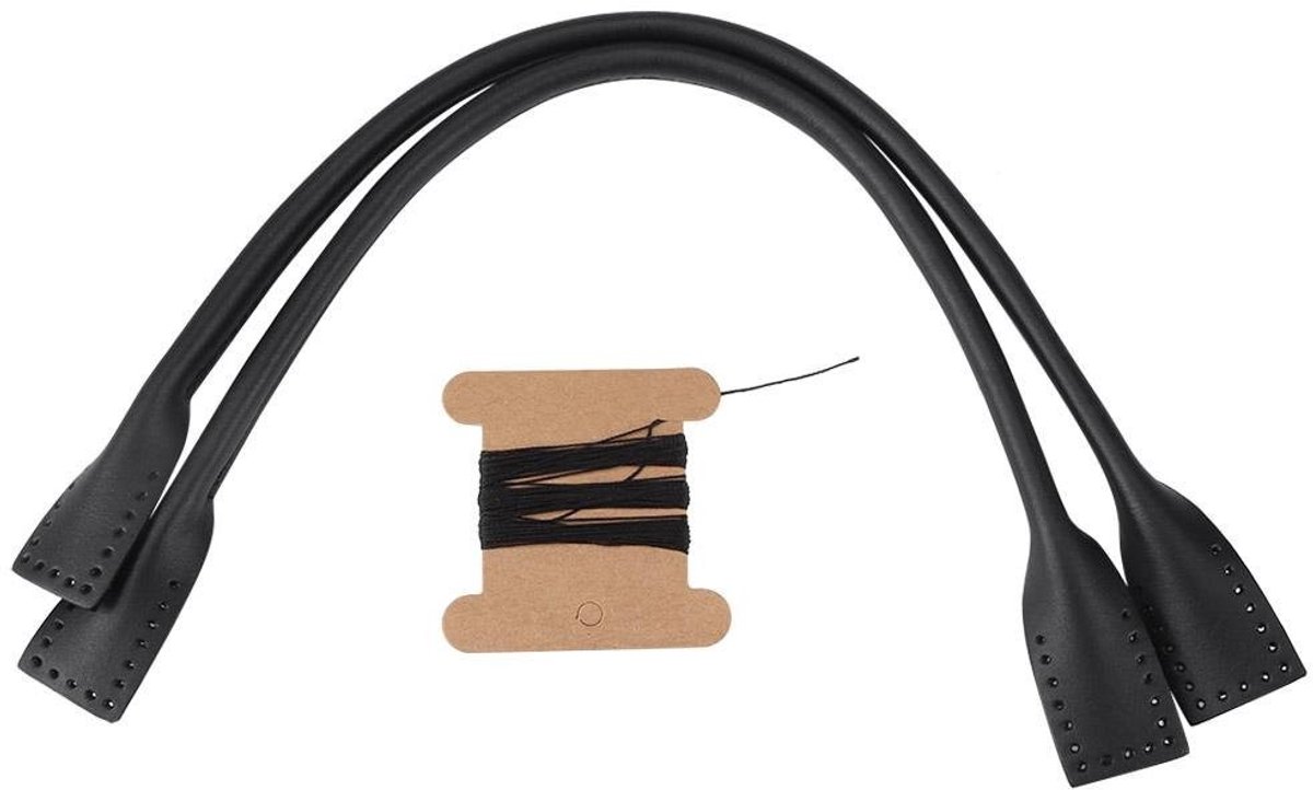 Dailygoods- Tashandvatten Echt Leer - Handgrepen - Vervangende Riem - Handaccessoires - Duurzaam - Comfortabel in de hand