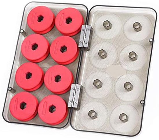Dailygoods- Vislijn Organizer Lichtgewicht - 16 Stuks - Foam Opslag Spoelen - Vissen Winding Board - Vliegvissen/Karpervissen - Sneldrogend Materiaal - Vislijnhouder van Dailygoods — afbeelding 4