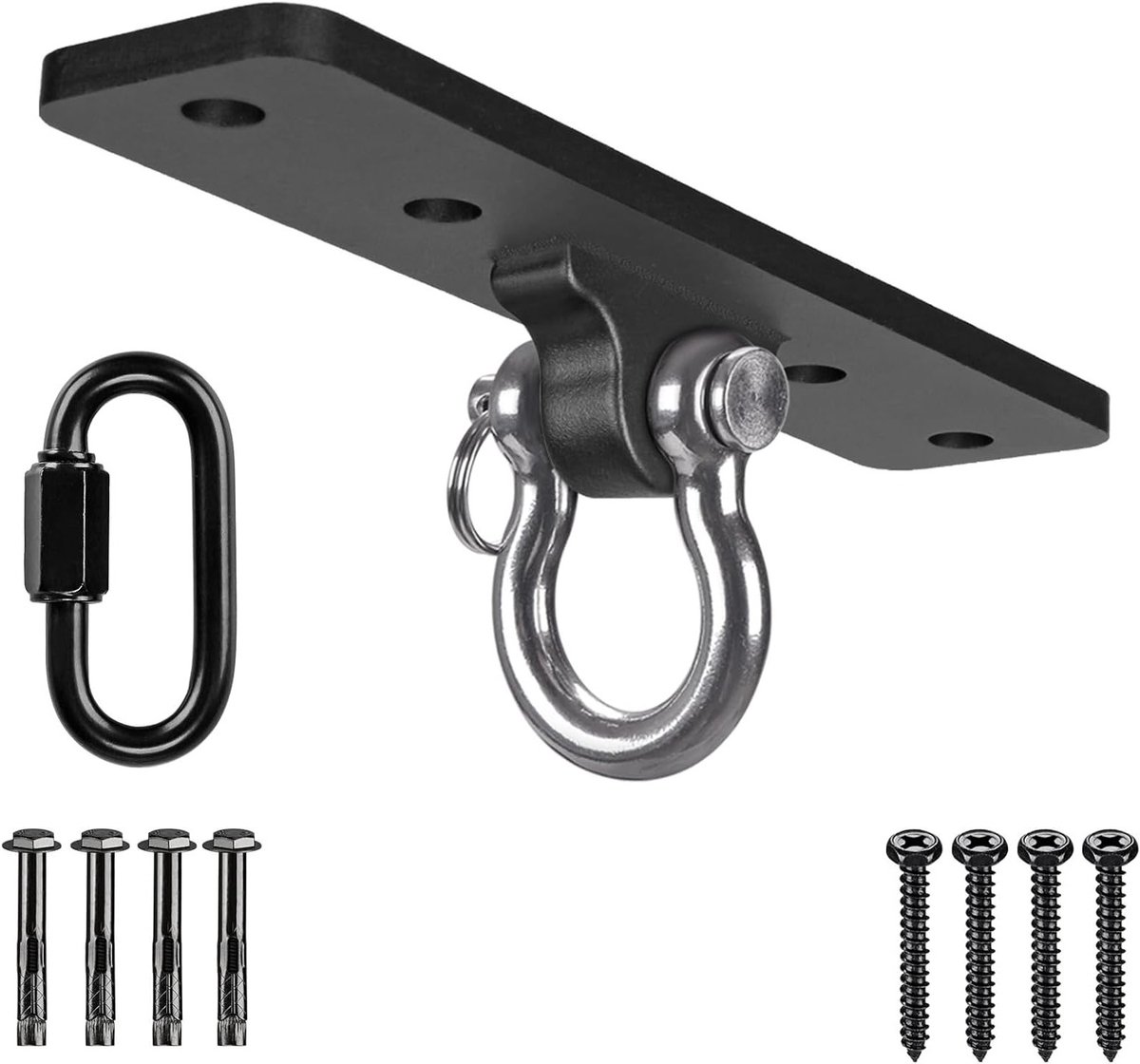 Hammock Swing Hangende Hardware Beugel Set voor Binnen en Buiten - Ideaal voor Yoga, Stoelen en Punching Bags