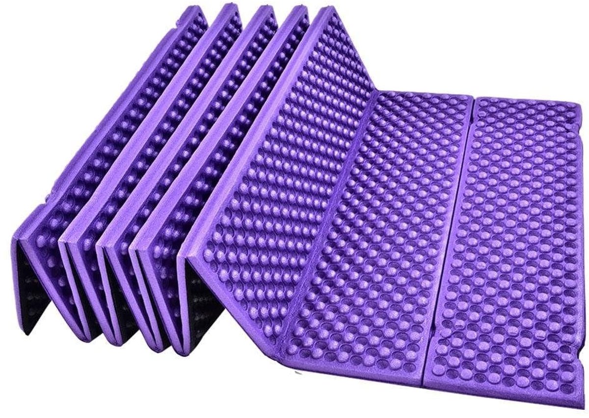 Dailygoods- Schuimmat Duurzaam - Outdoor Vouwtent - Opvouwbaar - Lichtgewicht - Antislip - Geschikt voor Yoga/Kamperen - Slaapmat