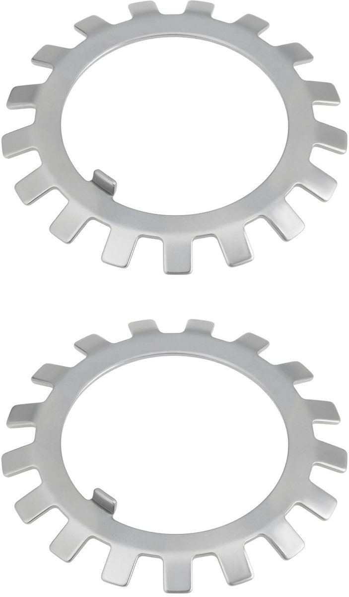 JHUBERS- Lager Lock Washer - 2 Stuks - Buitendiameter 69mm - Binnendiameter 45mm - Eindvlak Diameter 56mm - Koolstofstaal - Eenvoudige installatie - Veerring