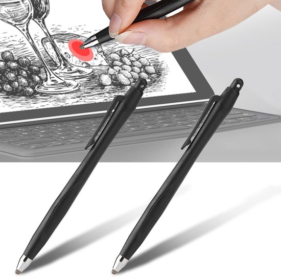 JHUBERS- Stylus Pen - Lichtdrukgevoelige Stylus - Touchscreen Pen - Geschikt voor Tablet/Telefoon - Hoogwaardige Punt - Vermindert Vingervermoeidheid - Digitale Pen — afbeelding 4