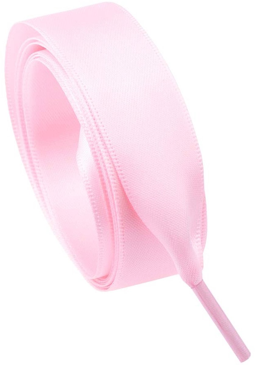 Dailygoods- Veters 2 cm breed - Satijnen Veters - Modieuze Lintveters - Veters 80/100/120/140 cm - Duurzaam - Stijlvol Accessoire - Schoenveters