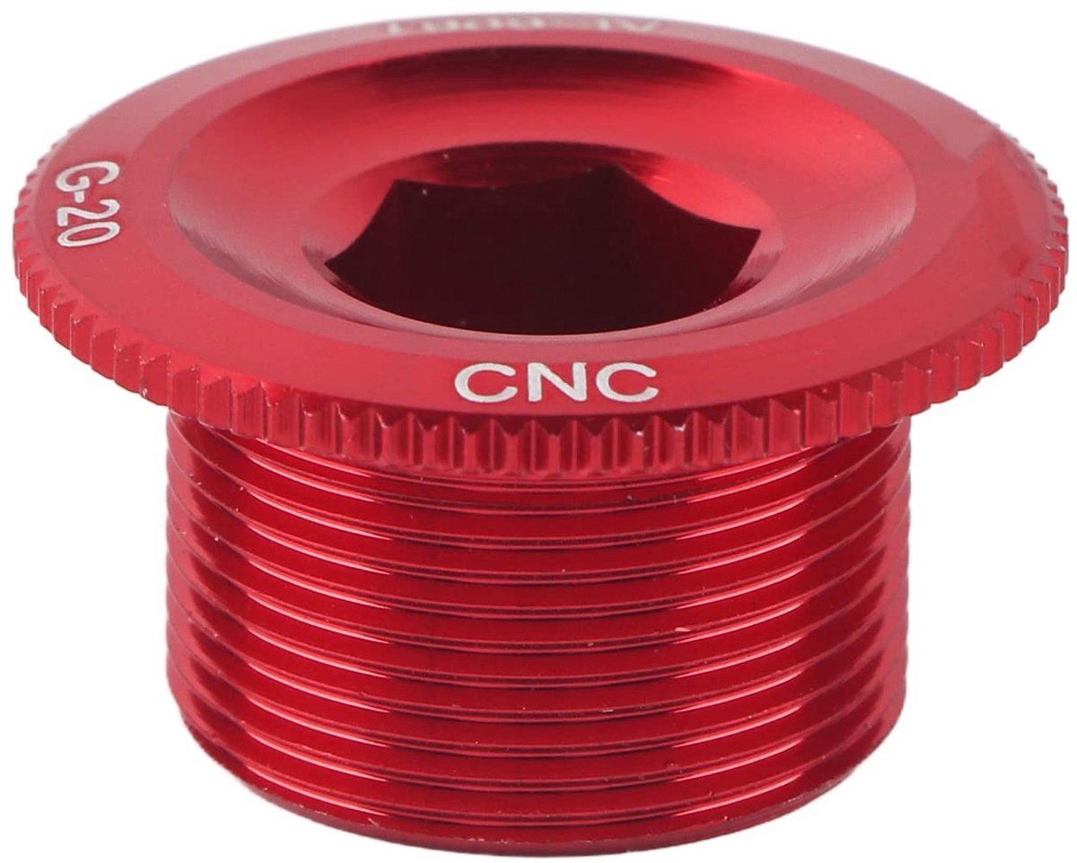 Dailygoods- Crankschroef Aluminium Legering - Vervanging voor 590/596 R SLX - Geschikt voor Fietskrans - Diameter 28 mm - Lichtgewicht en Duurzaam - Roestvrij en Corrosiebestendig - Fietsschoef