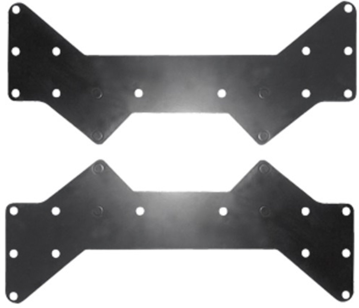 VESA-adapter VESA 200 (beugel) naar VESA 300/200, 300, 400/200, 400/300 en 400 (scherm) / zwart
