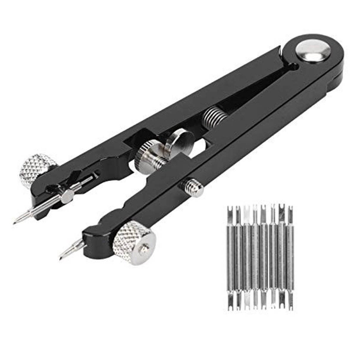 ZEYNOMAX- Springbar Tang V-Type - Horlogeband Tool - Horloge Armband Verwijderaar - Vervang Tool - Reparatie Accessoire - Zwart