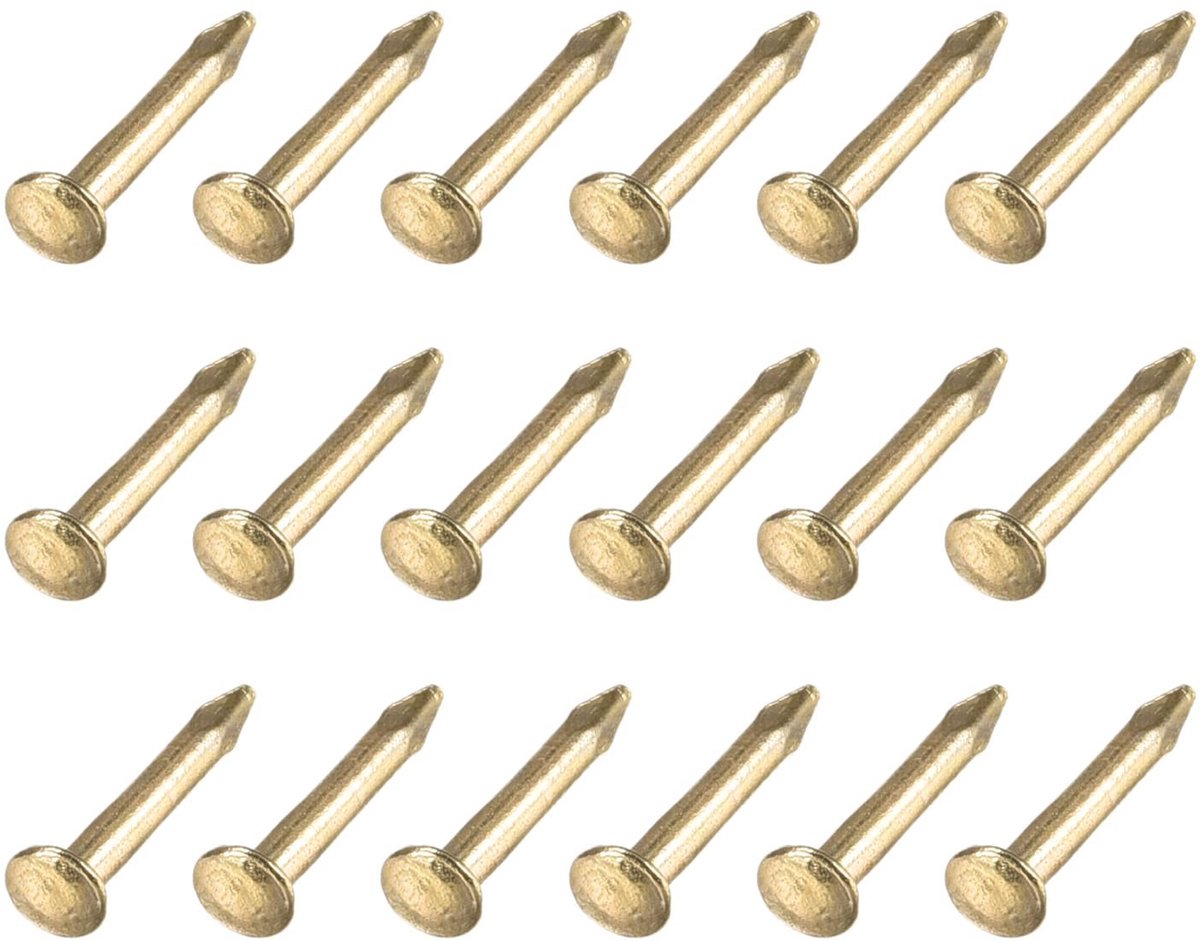 Dailygoods - Kleine Nagels 1,2 x 8 mm, 500 Stuks voor Houtbewerking