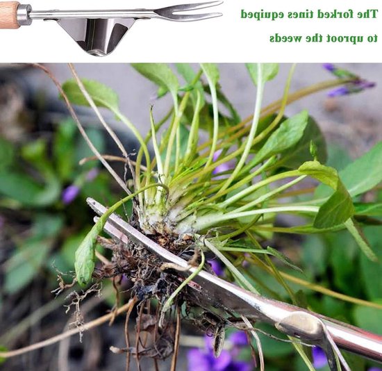 Handmatige Onkruidverwijderaar voor Tuin - Duurzaam en Efficiënt Onkruid Trekker voor Dandelions, Tuinonderhoud en Gemakkelijk Weeding Tools — afbeelding 5