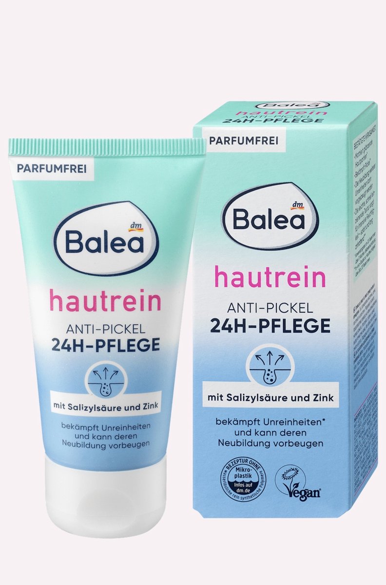 Balea Anti-acne 24-uurs huidverzorging, 50 ml