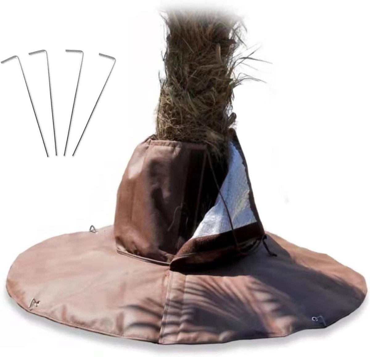 Beschermende Kabel voor Winterplanten, Herbruikbaar, Vogels en Winterbescherming voor Potplanten en Bomen, 90 x 30 cm