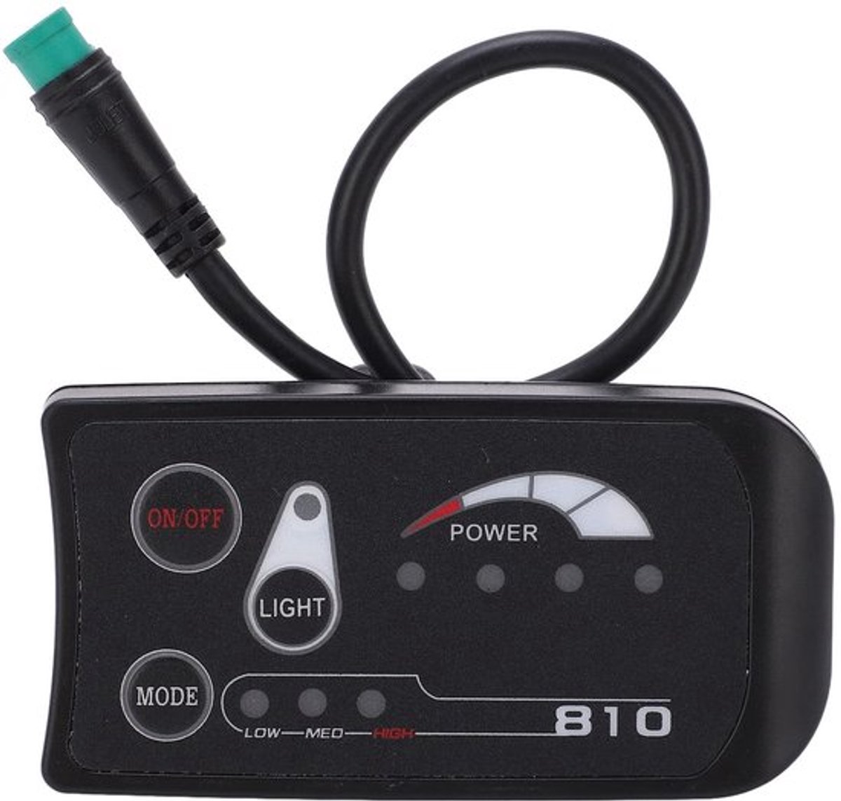 Allecto - Waterdichte Led S810 Display voor Elektrische Fiets