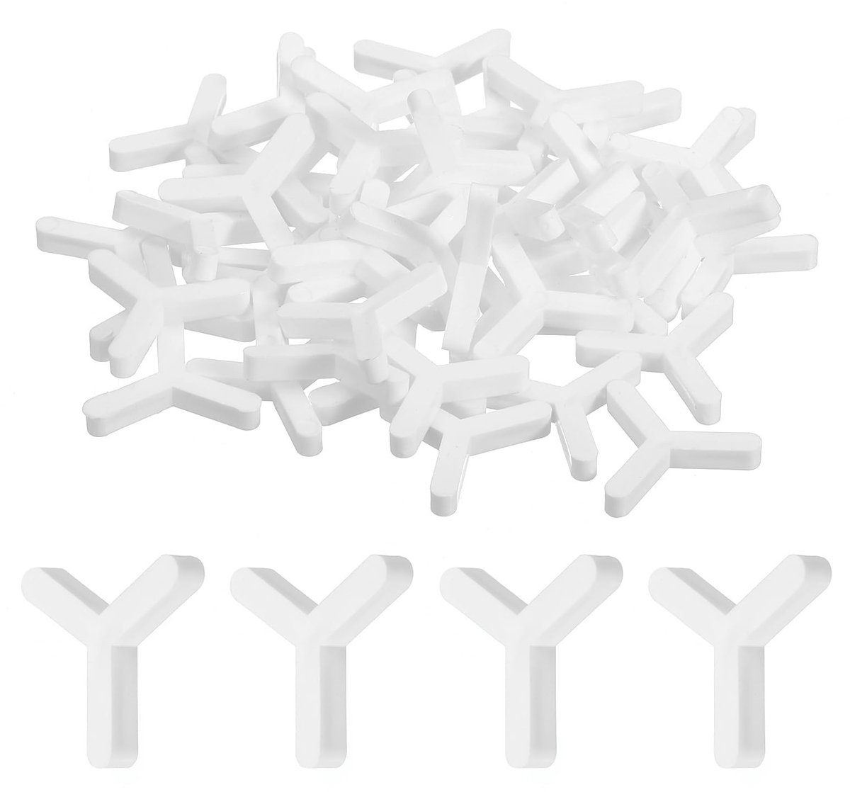 SOUQONE - 300 Stuks Y-vormige Tegelafstandhouders 3 mm