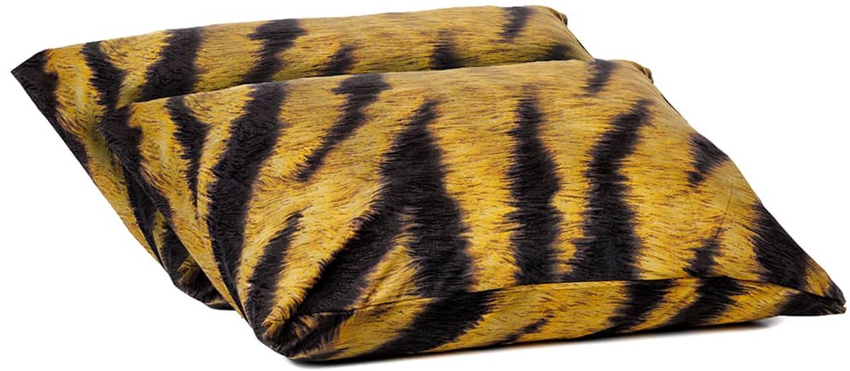 Zelesta Wonderbed Kussensloop Set van 2 - Tiger Skin (60x70 cm)