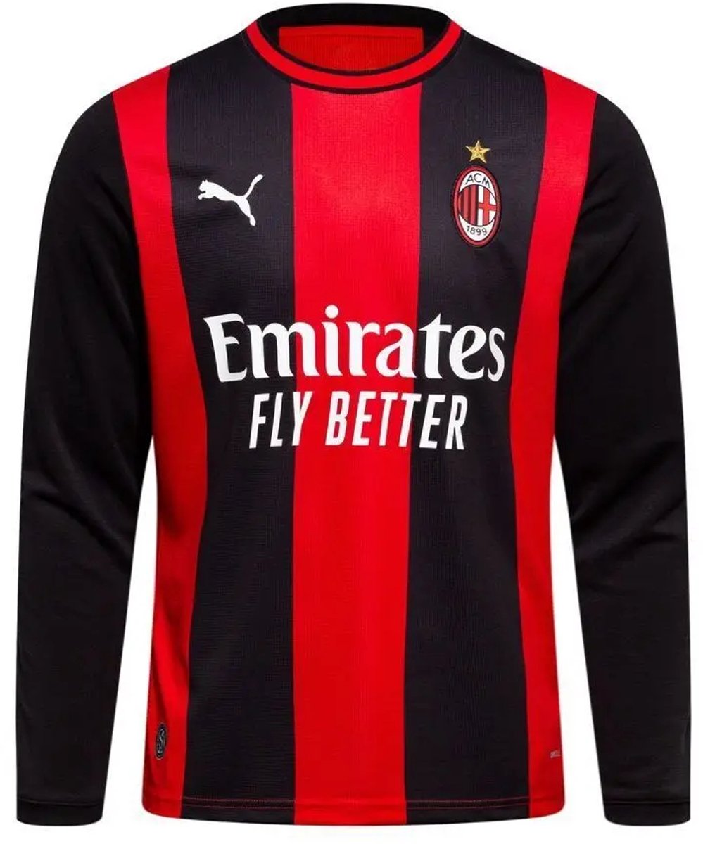 Milan AC Thuis Longsleeve Shirt 2026/27 Zwart