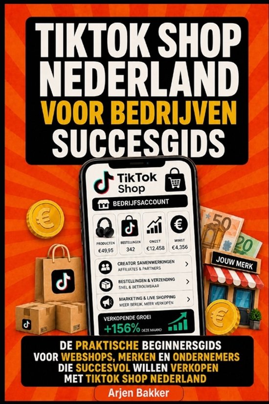 TikTok Shop Nederland Voor Bedrijven Succesgids - cover